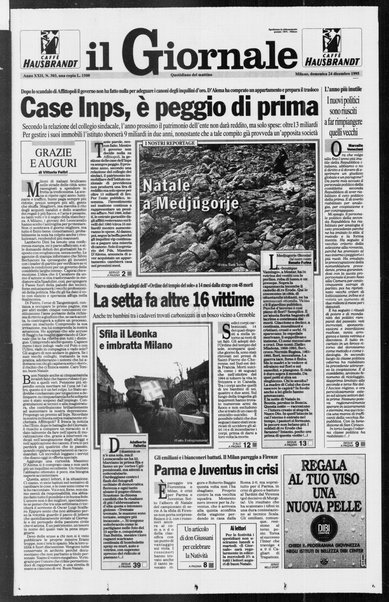 Il giornale : quotidiano del mattino